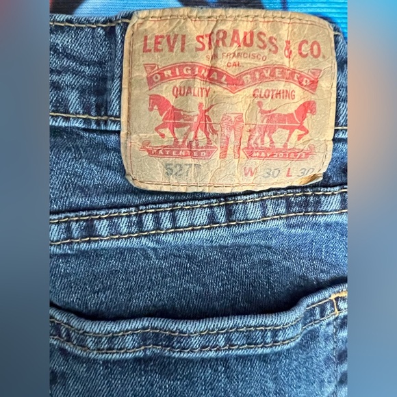 Signature by Levi Strauss Blue Bootcut Pants - Picture 4 of 7